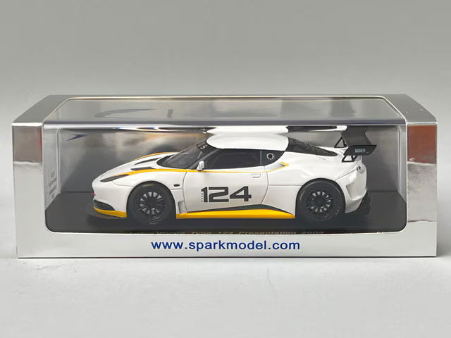 1:43 Spark S2204 Lotus Evora Type 124 Presentation 2009