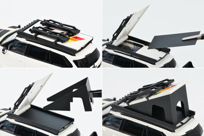 [ Pre-order ] KS-068-440 GCD GainCorp Products 1:64 Toyota Sequoia TRD PRO Off-White (LHD)