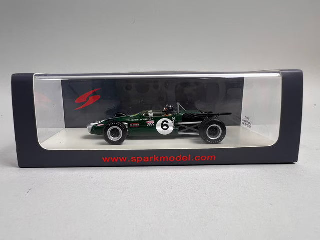 1:43 Spark S4277 Lotus 59B F2 Albi GP 1969 Winner #4 G. Hill