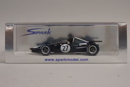 1:43 Spark S1665 Eagle Climax F1 Belgium GP 1966 #27 D. Gurney