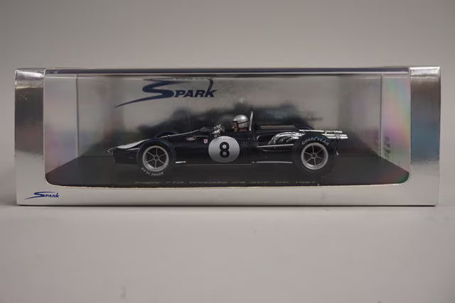 1:43 Spark S1624 Eagle T1G Weslake F1 France GP 1967 #8 B. McLaren