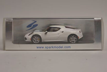1:43 Spark S3894 Alfa Romeo 4C White