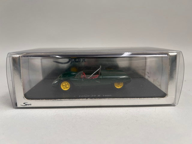 1:43 Spark S0250 Lotus 23B 1960 Dark Green