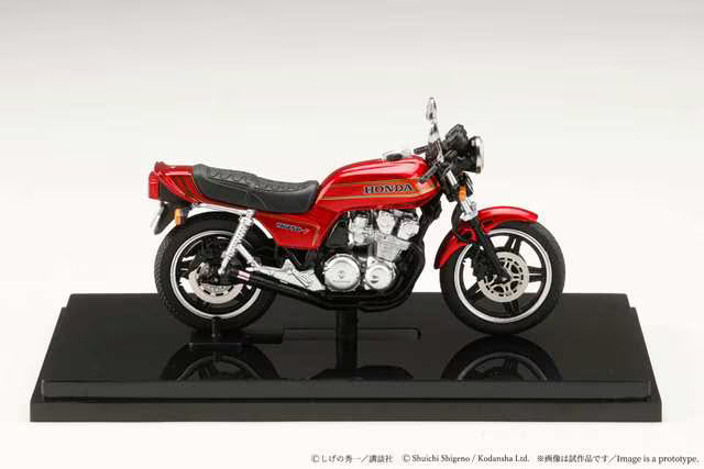 [ Pre-order ] HJB240401BD Hobby Japan 1:24 Honda CB750F (Early Model with Round Mirrors) - *Baribari Legend* (Gun Koma) - Pre-assembled Motorcycle Model