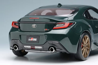 [ Pre-order ] EML187 Make Up EIDOLON 1:18 Toyota GR86 RZ "Ridge Green Limited" 2024 (Ridge Green)