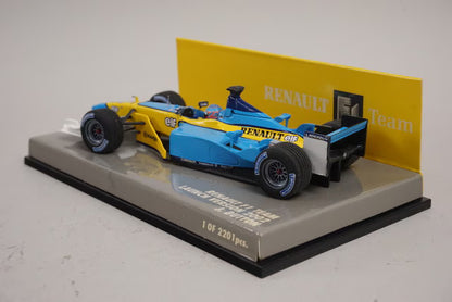 1:43 MINICHAMPS 400020085 Renault F1 Team Launch Version 2002 J. Button #15