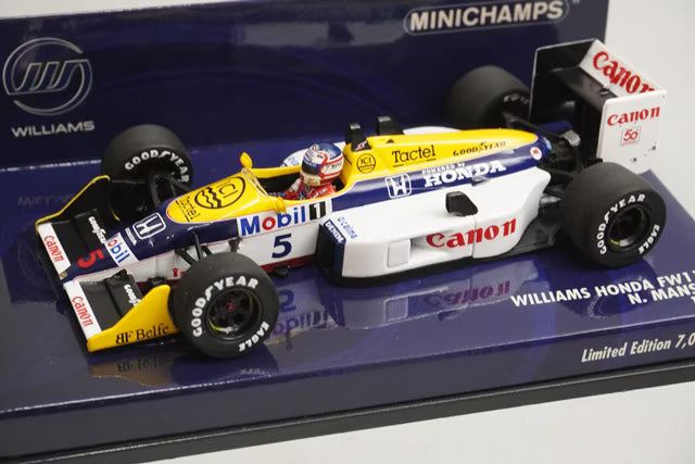 1:43 MINICHAMPS 400870005 Williams Honda FW11B N.Mansell 1987 #5