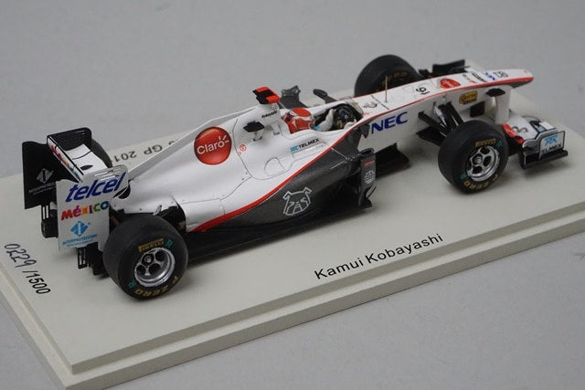 1:43 SPARK SJ005 Sauber C30 Ferrari Monaco GP 2011 #16 model car