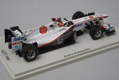 1:43 SPARK SJ005 Sauber C30 Ferrari Monaco GP 2011 #16 model car