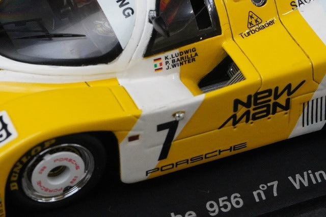 1:43 SPARK S0991 Porsche 956 Le Mans Winner 1985 #7 model car