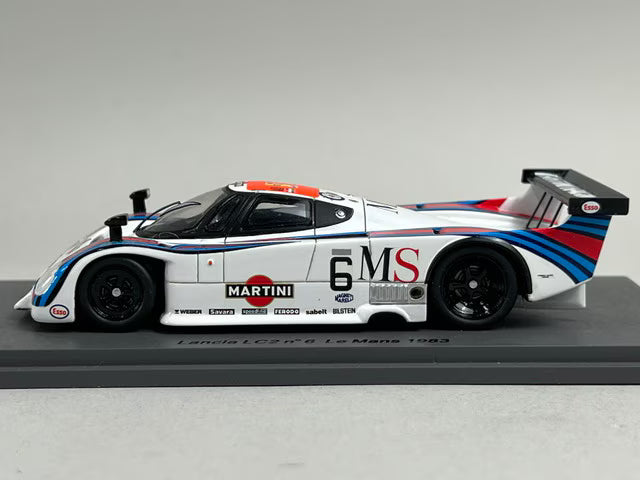 1:43 SPARK S0652 Lancia LC2 Le Mans 24H 1983 #6 Martini A. Nannini / J.C. Andrew / P. Barilla