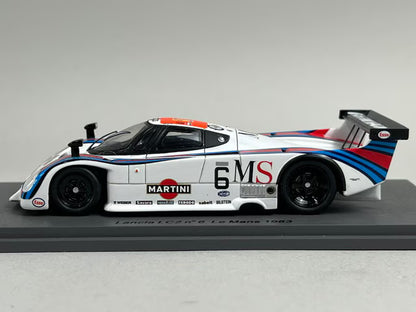 1:43 SPARK S0652 Lancia LC2 Le Mans 24H 1983 #6 Martini A. Nannini / J.C. Andrew / P. Barilla