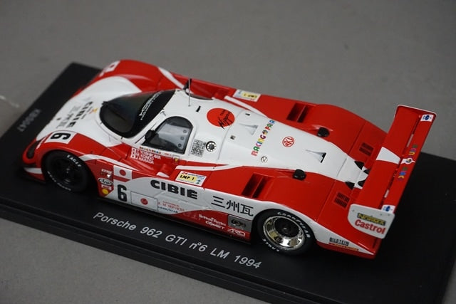1:43 SPARK KBS047 Porsche 962 GTI LM Le Mans 1994 #6