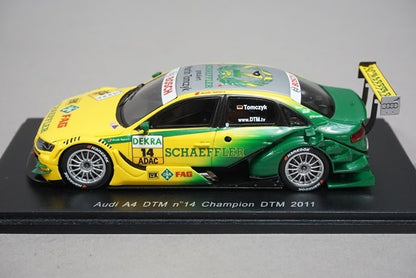 1:43 SPARK S2518 Audi A4 DTM Champion 2011 #14