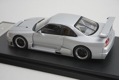 1:43 HPI 8166 Nissan Nismo GT-R Le Mans Silver, Custom Order for Miniature Car Fans model car