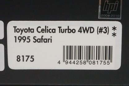 1:43 HPI 8175 Toyota Celica Turbo 4WD Safari 1995 #3 model car