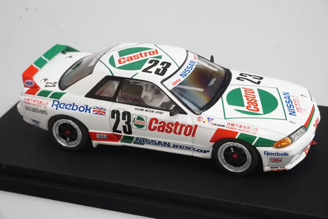 1:43 HPI 8082 Castrol Skyline GT-R Macau GP 1990 #23 BEL TEMPO model car