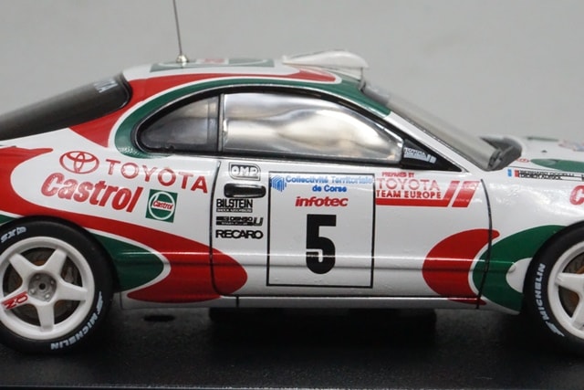 1:43 HPI 8153 Toyota Celica Turbo 4WD Tour de Corse 1994 #5 model car