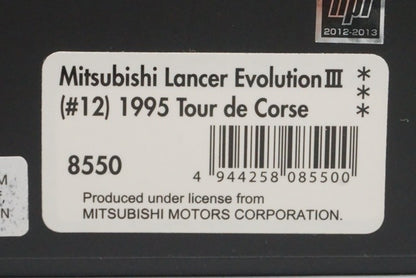 1:43 HPI 8550 Mitsubishi Lancer Evolution III Tour de Corse 1995 #12