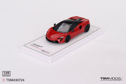 [ Back-order ] TSM TSM430724 1:43 McLaren Artura Vermilion Red model car