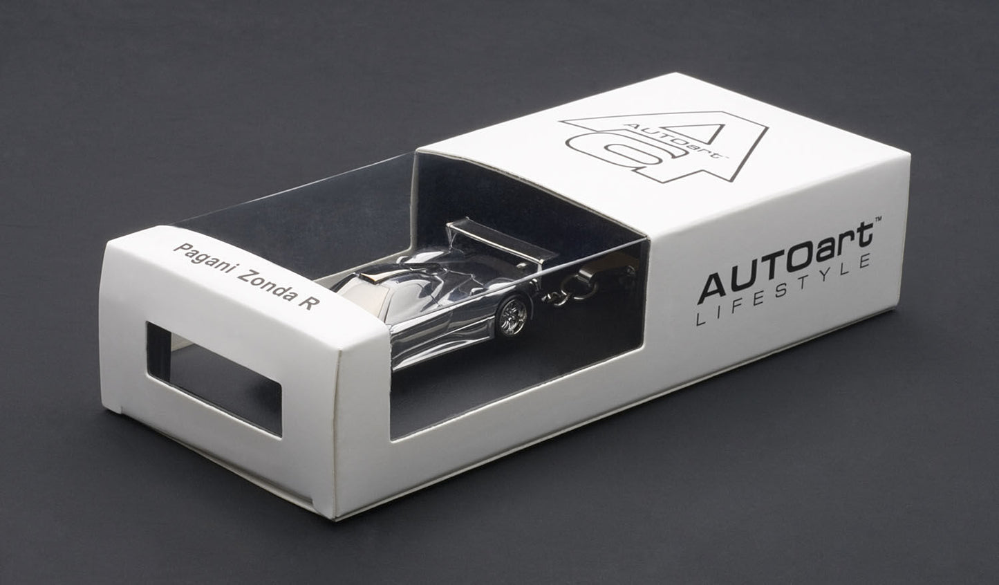 [Back-order] AUTOart 41626 1:87 Pagani Zonda R Key Chain (Aluminum) Trackable Shipping