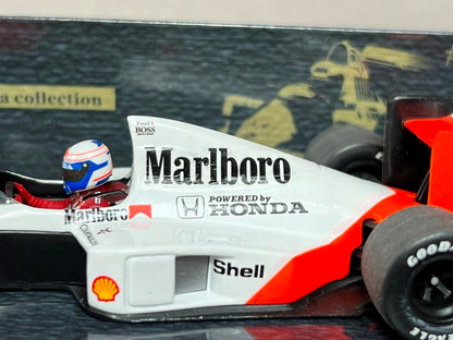 1:43 MINICHAMPS 539894302 McLaren Honda MP4/5 Suzuka Legend A.Prost 1989 #2 Marlboro