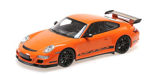 [ Back-order ] MINICHAMPS 155062122 1:18 Porsche 911 GT3 RS 2007 Orange model car