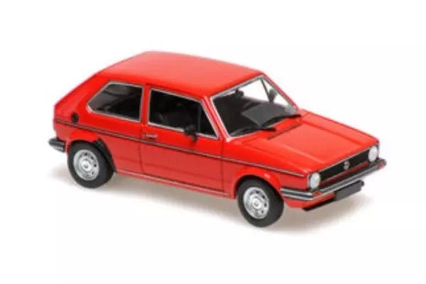 [ Back-order ] MINICHAMPS 940055161 1:43 Volkswagen Golf I 2-door 1980 Red model car