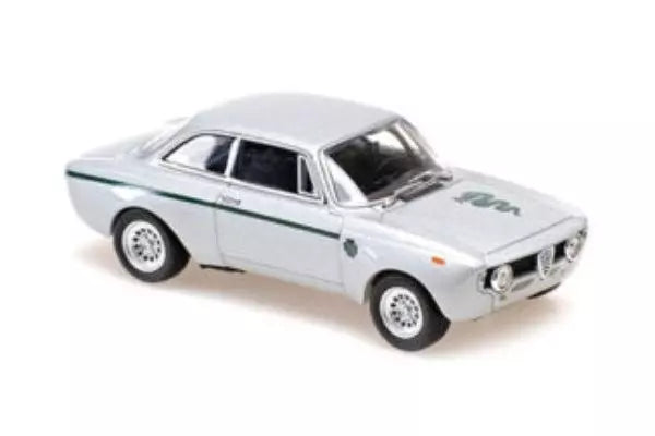 [ Back-order ] MINICHAMPS 940120601 1:43 Alfa Romeo GTA 1300 Junior 1968 Silver model car