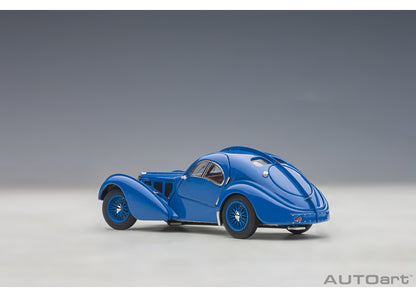 [Back-order] AUTOart 50947 1:43 Bugatti Type 57SC Atlantic 1938 (Blue/Wire Spoke Wheels)