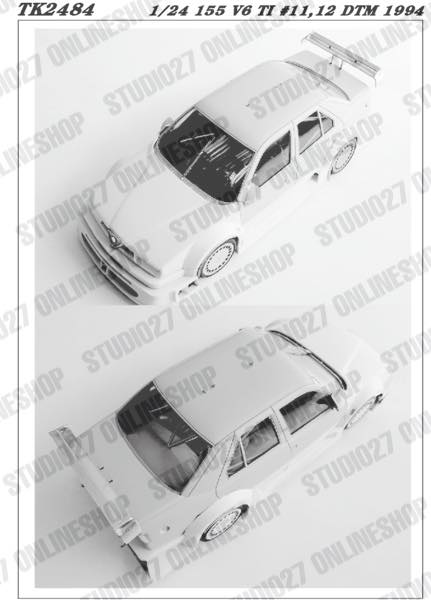 [ Back-order ] STUDIO27 TK2484 1:24 155 V6 T1 #11/#12 DTM 1994 conversion kit for TAMIYA  [Conversion Kit]