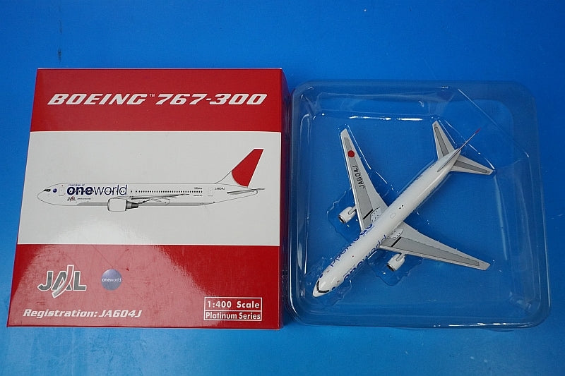 1:400 B767-300 JAL Oneworld JA604J 10307 Phoenix airplane model