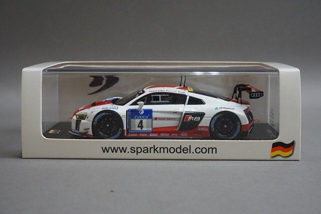 1:43 Spark SG210 Audi R8 LMS Audi Sport Team Phoenix Nrburgring 24H 2015 #4 model car