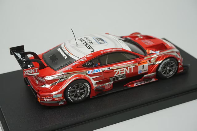 1:43 EBBRO 45066 ZENT Cerumo RC F Super GT500 2014 #1 model car