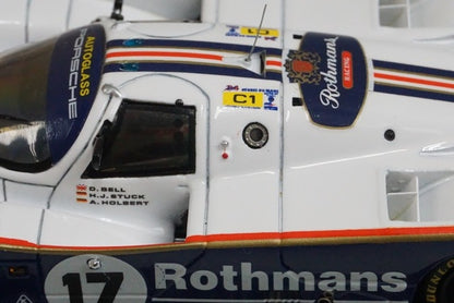 1:43 Spark S0942 Porsche 962C Le Mans Winner 1987 #17 Rothmans Specification