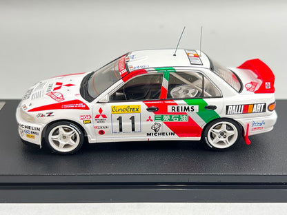 1:43 HPI 8545 Mitsubishi Lancer Evolution II Monte Carlo 1995 #11