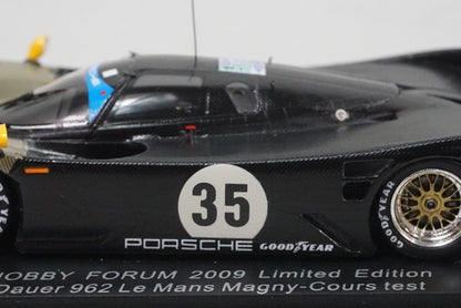 1:43 SPARK KBS074 Hobby Forum 2009 Limited Dauer 962 LM Magny-Cours Test #35 model car