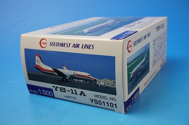 1:500 YS-11A SWAL Southwest Airlines JA8775 YS51101 JTA airplane model