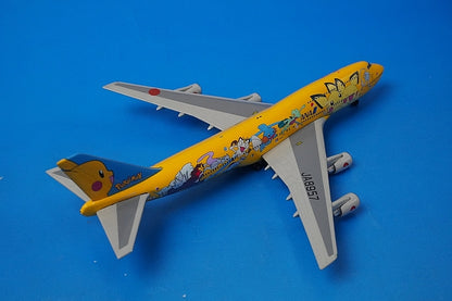 1:400 B747-400 ANA Pokemon Pikachu Jumbo JA8957 Phoenix airplane model