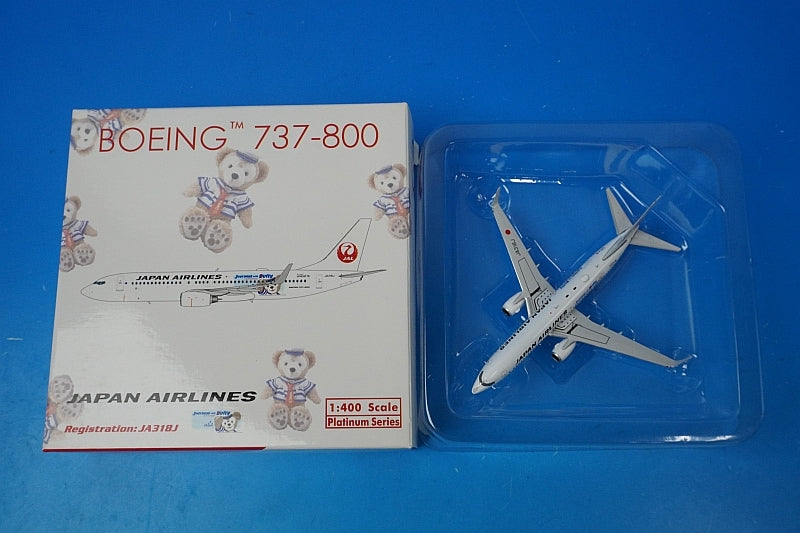 1:400 B737-800 JAL Journeys with Duffy JA318J 11206 Phoenix airplane model