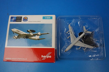 1:500 E-3A Sentry AWACS NATO Early Warning and Control Force LX-N90451 515139-001 Herpa airplane model