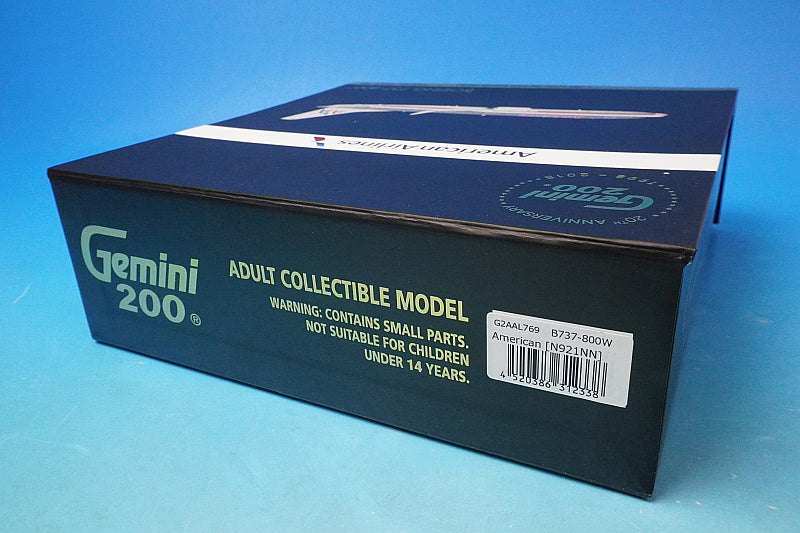 1:200 B737-800 AA American Airlines N921NN G2AAL769 Gemini airplane model