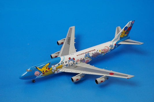 1:500 B747-400 ANA Pokemon Jet 1999 JA8964 NH50027 ANA airplane model