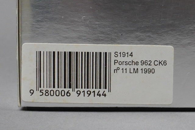 1:43 SPARK S1914 Porsche 962 CK6 Le Mans 1990 #11 model car