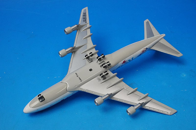 1:400 B747-300 JAL "Reso'cha" White Livery JA8184 GoldenWings airplane model