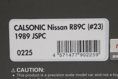 1:43 ignition model IG0225 Calsonic Nissan R89C JSPC 1989 #23
