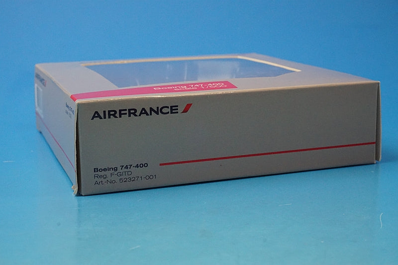 1:500 B747-400 Air France F-GITD 523271-001 Herpa airplane model