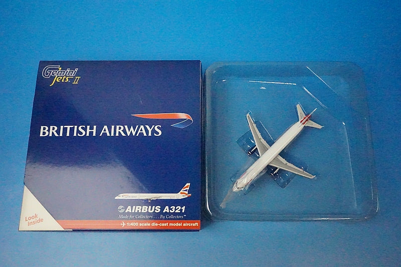 1:400 A321-231 British Airways G-EUXD GJBAW579 Gemini