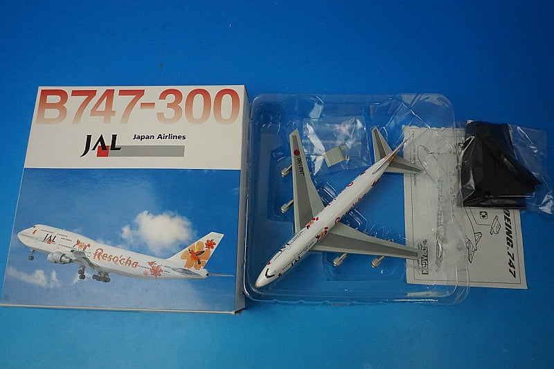 1:400 B747-300 JAL Riso'cha Orange JA8186 55208 Dragon