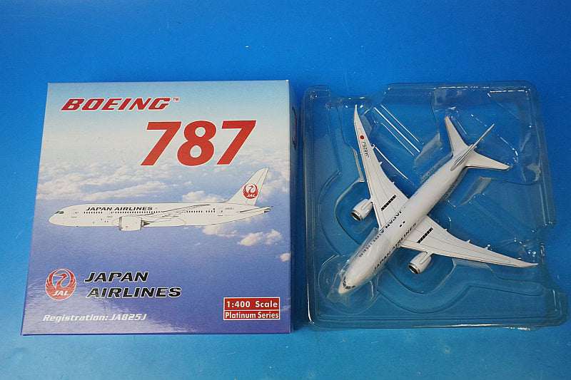 1:400 B787-8 JAL New Tsurumaru Paint JA825J 10589 Phoenix airplane model